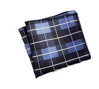 YGMNQAL 10pc Fashion Men Neck Tie Handkerchief Embriodery Suit Mens Wedding Silk Pocket Square Striped Red Hanky(Color30)