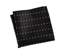 YGMNQAL 10pc Fashion Men Neck Tie Handkerchief Embriodery Suit Mens Wedding Silk Pocket Square Striped Red Hanky(39)