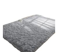 YGMNQAL 160 * 230 180 * 270 200 * 300cm Oversized Living Room Carpets For Winter Black and Grey Non-Slip Artificial Velvet Thick Large Rugs(Color1,180x270cm)