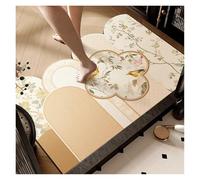 YGMNQAL Bathroom Floor Mat Chinese Retro Toilet Non-Slip Foot Door Absorbent(Bird Silence-G,80x120cm31.5x47.2in)