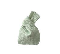 YGMNQAL Bolso de mano burbujas, bolso muñeca plisado con nube, Simple temperamento, bolsa for artículos pequeños(Green)