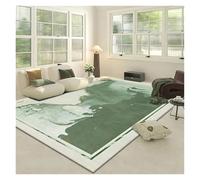 YGMNQAL Crystal Pile Carpet Green Hotel Bedroom Household Bedside Full Rug Living Room Fresh Sofa Mat(R5,140x200cm)