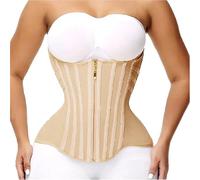 YGMNQAL Entrenador de cintura adelgazamiento, ropa moldeadora alta compresión, cinturón for Abdomen, correa Control barriga, corsé faja Ceñidor(Beige 2,M)