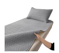 YGMNQAL Estera de Cama refrescante látex con Estampado arcoíris for Individual Doble Verano, Almohadilla Seda Hielo Transpirable, for Dormir Fresco(22,200x220cm 3 pcs Set)