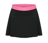 YGMNQAL Falda Tenis Mujer Pantalones Cortos de Tenis for niñas de 5 a 11 años, Deportivos 2 en 1, for Correr, animar y Bailar.(Red,8-9Y)