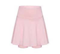 YGMNQAL Falda Tenis Mujer Pantalones Cortos de Tenis for niñas de 5 a 11 años, Deportivos 2 en 1, for Correr, animar y Bailar.(Pink,10-11Y)