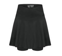 YGMNQAL Falda Tenis Mujer Pantalones Cortos de Tenis for niñas de 5 a 11 años, Deportivos 2 en 1, for Correr, animar y Bailar.(Black,8-9Y)