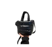 YGMNQAL Female Bags Woman Puffy Lightweight Handbag LargeCapacity Quilted Shoulder Bag Adjustable Strap Puffer Tote Shopping(Color 1)