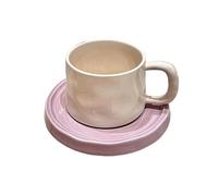 YGMNQAL Juego De Tazas De Café Taza de café, té de la tarde, postre, taza de té, taza de agua for oficina, decoración del hogar(Color4)