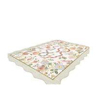 YGMNQAL Living Room Carpet Machine Washable Non-Slip Easy-Folding Mat Floral and Snake Pattern Irregular Rug Large Size Home Decor Mats(Color1,300x400cm)