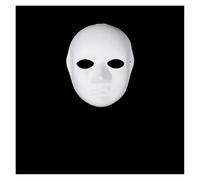 YGMNQAL MáScara En Blanco 5/3/1 piezas de máscaras faciales completas DIY