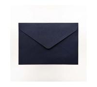 YGMNQAL Paquete de 10 sobres occidentales con textura cáñamo retro for invitaciones boda, tarjetas felicitación y personalizados(Blue)