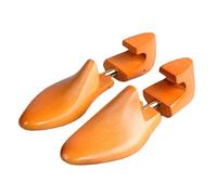 YGMNQAL Perilla de soporte ajustable for árbol zapatos for hombre y mujer, madera maciza, moldeador tubo único, 2 uds(XL(45-46))