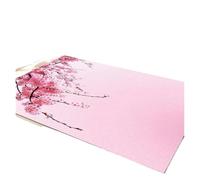YGMNQAL Pink Cherry Blossom Rug Romantic Floral Spring Carpet Non-Slip Floor Mat For Girl'S Bedroom, Bedside & Living Room(Y-250731014250,120x160cm(46x62in))