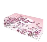 YGMNQAL Pink Cherry Blossom Rug Romantic Floral Spring Carpet Non-Slip Floor Mat For Girl'S Bedroom, Bedside & Living Room(Y-250731014252,80x160cm(31x62in))