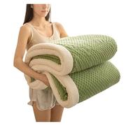 YGMNQAL Plaid para Sofá Manta Gruesa de Terciopelo con Letras en Relieve for Invierno, tamaño Queen, Gruesa, for Cama Doble, acogedora y cálida, for sofá.(Light Green,100x150cm)