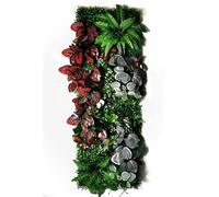 YGMNQAL Planta Artificial Colgante 15,74 * 47,24 Pulgadas Planta Artificial césped Plantas Decorativas Hierba Panel de Pared seto de boj telón de Fondo for decoración del hogar(Style 17)
