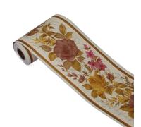 YGMNQAL Rodapies Autoadhesivo Línea de cintura impermeable de PVC de 10 metros, estilo Pastoral, autoadhesivo, línea de rodapié de pared, papel tapiz, decoración(11)