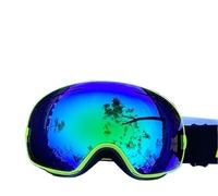 YGMNQAL Snowmobile Ski Goggles Double Layers Anti Fog Big Glasses Skiing Snow Men Women Snowboard(IOQX 01)