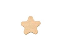 YGMNQAL Tiradores Madera 4 Uds. Hermosos tiradores de muebles en forma de corazón, cajón de Luna, perillas de madera, decoración, tiradores de madera for gabinete(6.2x6.2cm)