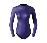 YGMNQAL Traje de Buceo Trajes de Neopreno sin Espalda de 2 mm Trajes de baño de Buceo Libre Traje de baño de Bikini siamés Traje de baño con Medias Traje de Medusa Talla S-XXL(Purple,XL)
