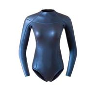 YGMNQAL Traje de Buceo Trajes de Neopreno sin Espalda de 2 mm Trajes de baño de Buceo Libre Traje de baño de Bikini siamés Traje de baño con Medias Traje de Medusa Talla S-XXL(Blue,XL)