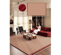 YGMNQAL Vintage Red Living Room Carpet with Retro Ethnic Style Christmas Decoration For Home Furnishings(R-7,140x200cm 55x80inch)