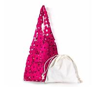 YGMNQAL Vintage Woven Flower Tote Bag Polyester Fiber Hollow Out Embroidered Handbag Has Inner Pocket Large Capacity(Color9)