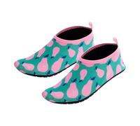 YGMNQAL Zapatos de Buceo Antideslizantes Suela Blanda, Secado rápido, for Nadar en el Agua, al Aire Libre, for Playa, for Hombres y Mujeres, Calcetines baño for niños(Color 01,M EU 28-29)