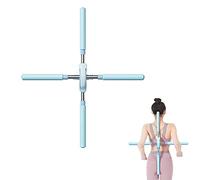 YGMXZL Poste de Yoga,Herramienta de Estiramiento de Yoga Palo,Palos de Corrección de Postura para la Postura para Aliviar la Espalda,Dolor de Cuello (Azul)