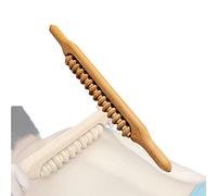 YGMXZL Rodillo Masajeador de Madera,Rodillo Masaje Muscular,Rodillo De Masaje PortáTil Masajeador Con Mango,Maderoterapia,mejora la movilidad y la circulación (52CM)