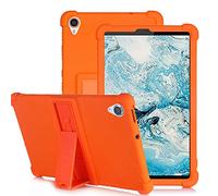 YGoal Funda de Silicona para Lenovo Tab M8, Ligera, Apta para niños, Suave, a Prueba de Golpes, Funda Protectora para Lenovo Smart Tab M8, Color Naranja