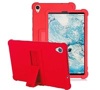 YGoal Funda de Silicona para Lenovo Tab M8, Ligera, Apta para niños, Suave, a Prueba de Golpes, para Lenovo Smart Tab M8, Color Rojo