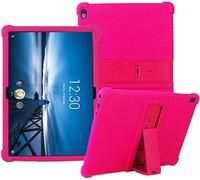 YGoal Funda de Silicona para Lenovo Tab P10/M10, Ligera, Apta para niños, Suave, a Prueba de Golpes, Funda Protectora para Lenovo Tab P10/M10, Rosa