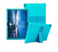 YGoal Funda de Silicona para Lenovo Tab P10/M10, Ligera, Apta para niños, Suave, a Prueba de Golpes, Funda Protectora para Lenovo Tab P10/M10, Color Azul