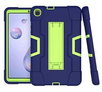 YGoal Funda para Galaxy Tab A 8.4 2020 - Híbrida Tres Capas Shockproof Antideslizante con Kickstand Cover Carcasa para Samsung Galaxy Tab A 8.4 2020 T307, Azul