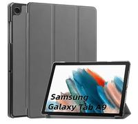 YGoal Funda para Galaxy Tab A9 8 2023 - Premium Slim PU Cuero y PC Trasera con Multiángulo Folio Carcasa para Samsung Galaxy Tab A9 8 Pulgada SM-X110/115 2023, Gris