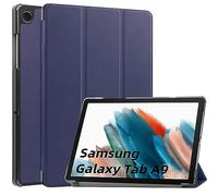 YGoal Funda para Galaxy Tab A9 8 2023 - Premium Slim PU Cuero y PC Trasera con Multiángulo Folio Carcasa para Samsung Galaxy Tab A9 8 Pulgada SM-X110/115 2023, Azul