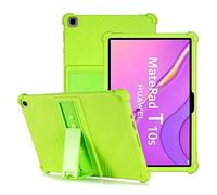 YGoal Funda para Huawei MatePad T 10S/Honor Pad X8 10.1 - Cubierta Protectora a Prueba de choques Suaves para niños de Peso liviano Silicona Case Cover para Huawei MatePad T10S, Verde