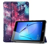 YGoal Funda para Huawei MatePad T8 - Premium Slim PU Cuero y PC Trasera con Multiángulo Folio Carcasa para Huawei MatePad T8 8 Pulgada, Galaxy