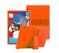 YGoal Funda para Huawei MediaPad T5 10 - Cubierta Protectora a Suaves para niños de Peso liviano Silicona Case Cover para Huawei MediaPad T5 10.1 Pulgada, Naranja