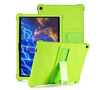 YGoal Funda para Lenovo Tab M10 FHD Rel - Cubierta Protectora a Prueba de choques Suaves para niños de Peso liviano Silicona Case Cover para Lenovo Tab M10 FHD Rel TB-X605FC/X605LC, Verde