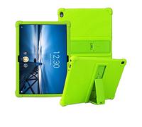 YGoal Funda para Lenovo Tab P10/M10 - Cubierta Protectora a Suaves para niños de Peso liviano Silicona Case Cover para Lenovo Tab P10/M10, Verde