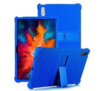 YGoal Funda para Lenovo Tab P11 Pro - Cubierta Protectora a Prueba de choques Suaves para niños de Peso liviano Silicona Case Cover para Lenovo Tab P11 Pro Tablet, Oscuro Azul
