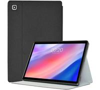 YGoal Funda para Teclast P20S - Premium Slim PU Cuero y PC Trasera con Multiángulo Folio Carcasa para Teclast P20S, Negro