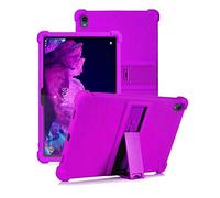 YGoal Funda para Teclast P25T - Cubierta Protectora a Prueba de choques Suaves para niños de Peso liviano Silicona Case Cover para Teclast P25T Tablet, Púrpura