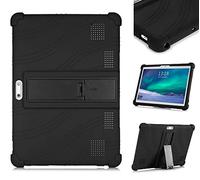 YGoal Funda para TOSCIDO M863 - Cubierta Protectora a Prueba de rasguño Suaves para niños de Peso liviano Silicona Case Cover para TOSCIDO M863 10 Pulgada Tablet, Negro