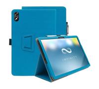 YGoal Funda para UMIDIGI Active T1 - Multiángulo PU Cuero Folio Carcasa Case para UMIDIGI Active T1 11 Pulgada, Azul