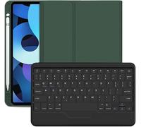 YGoal Teclado Funda para Honor Pad X9, [QWERTY Inglés Layout] 7 Colors Backlit PU Cuero Funda con Desmontable Wireless Teclado para Honor Pad X8 Pro 11.5 (DVerde)