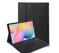 YGoal Teclado Funda para Huawei MatePad T8, [QWERTY Inglés Layout] PU Cuero Funda con Desmontable Wireless Teclado para Huawei MatePad T8 8 Pulgada, Negro